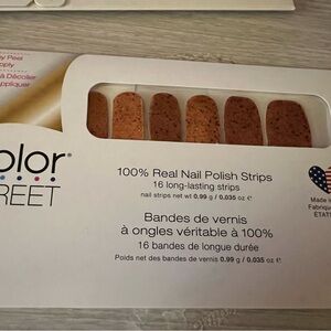 Color Street 100% Real Nail Polish Strips - Pumpkin Spice and Everything Nice